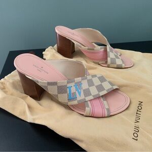 Louis Vuitton heeled sandal